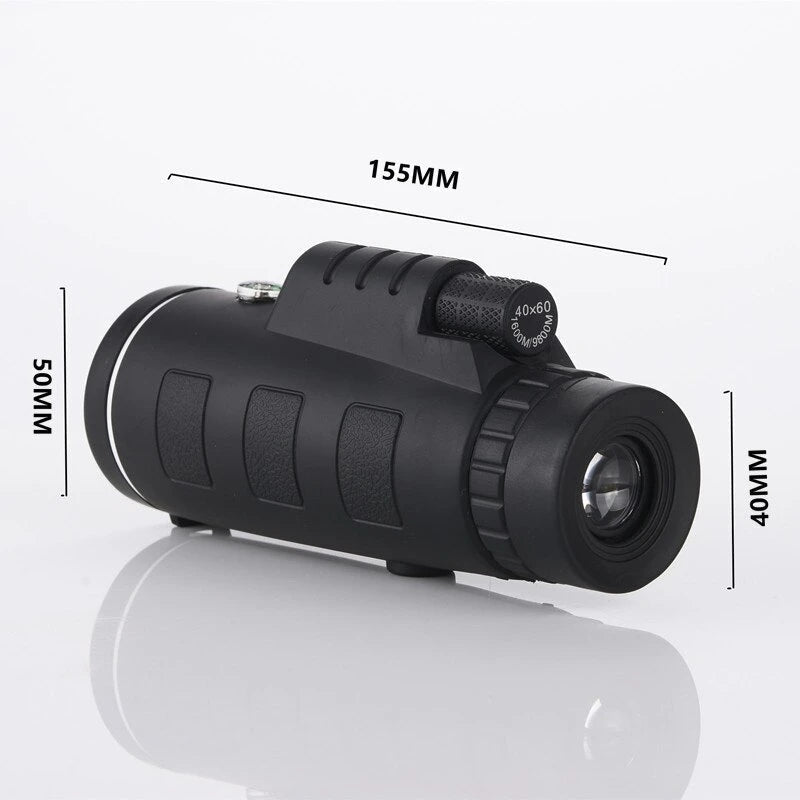 Cosmo Thrift 10X HD Monocular - High Power Monocular With Smartphone Holder & Tripod