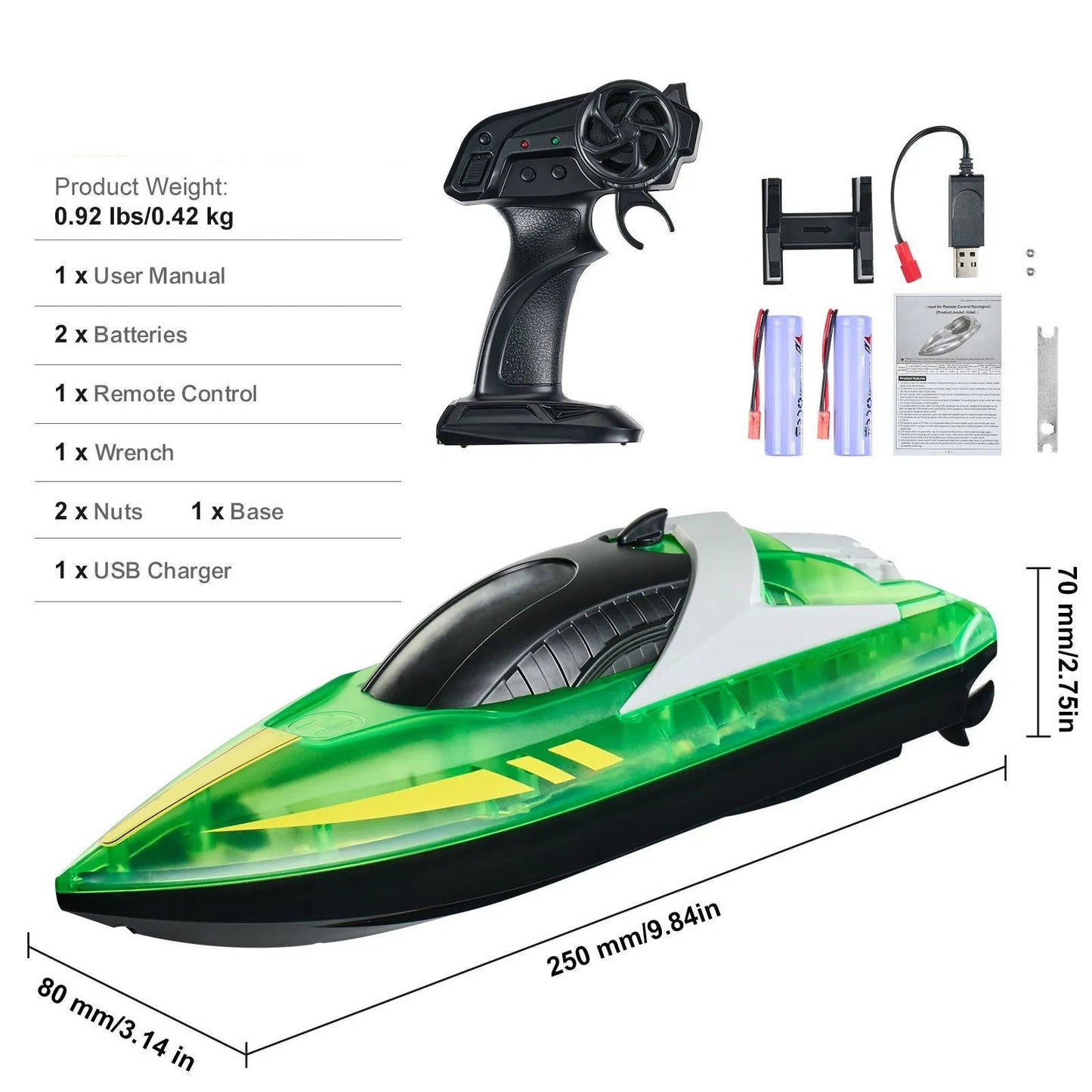 Cosmo Thrift Remote Control Boat For Kids