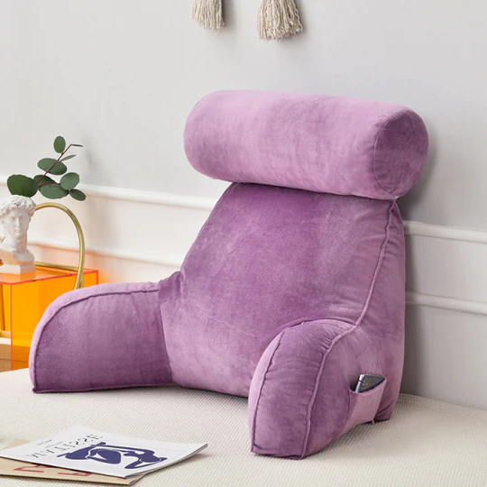 Cosmo Thrift Backrest Pillow With Arms & Headrest