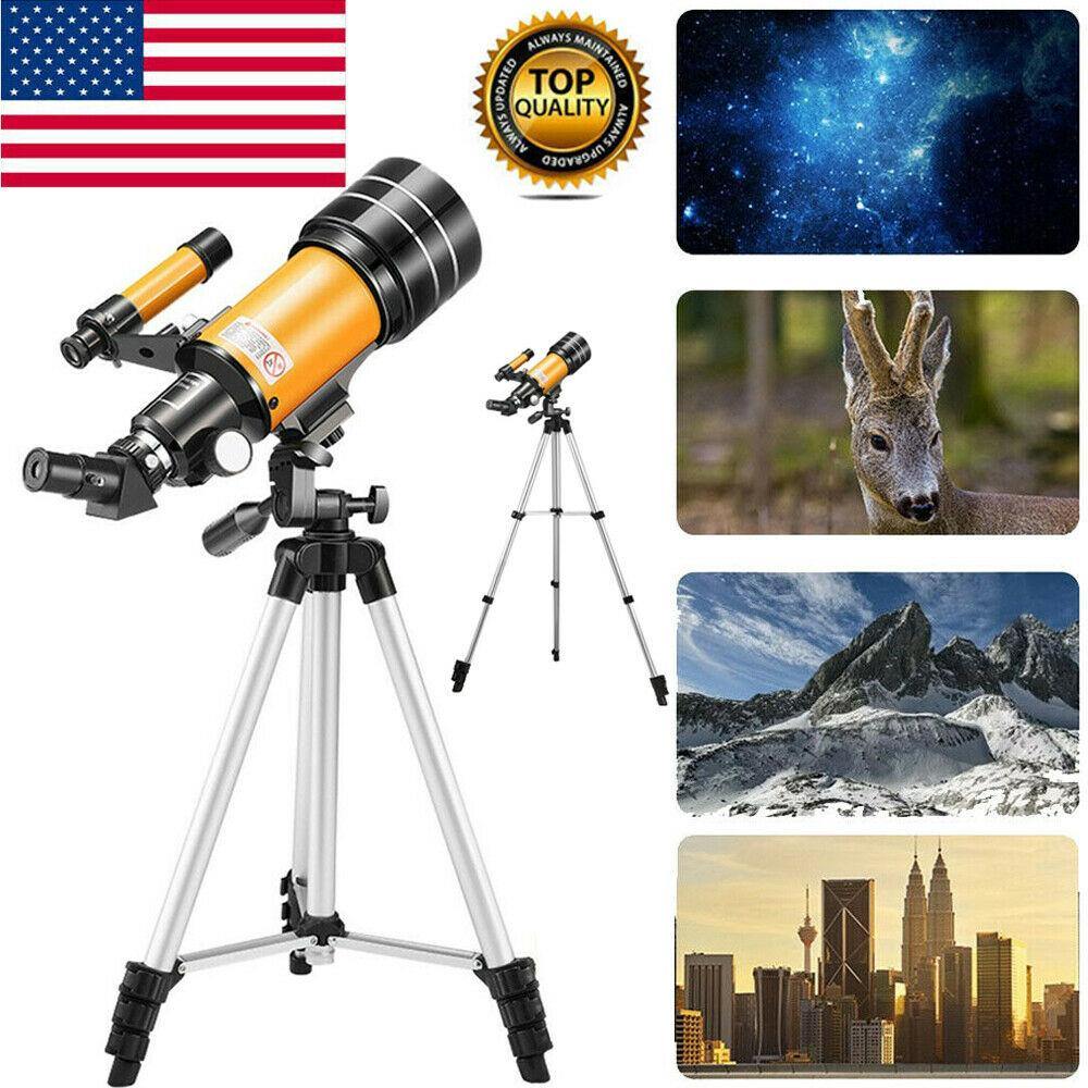 Cosmo Thrift 70mm Refractor Telescope for Kids – Beginner Star Gazing Telescope with Adjustable Tripod