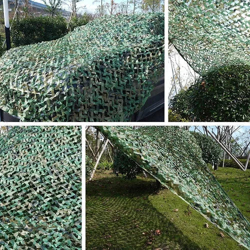 Cosmo Thrift Camouflage Sun-Protection Net for Garden or Camping