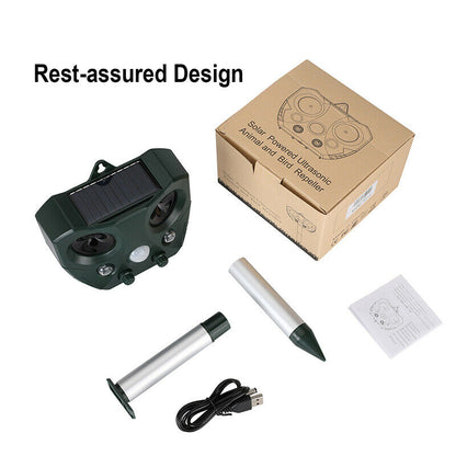 Cosmo Thrift Ultrasonic Bird & Pest Repeller Solar Powered - Long Range