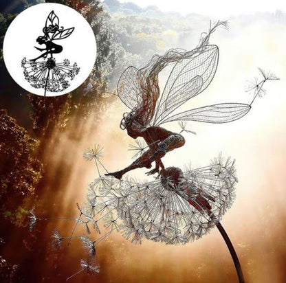 Cosmo Thrift Fairy Steel Garden Sculptures
