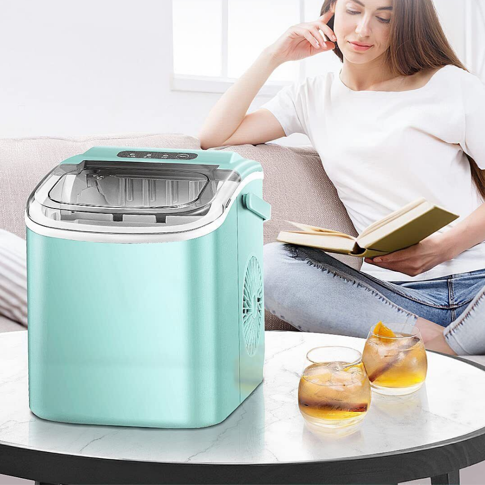 Cosmo Thrift Portable Large Capacity Countertop Nugget Ice Cube Maker Machine