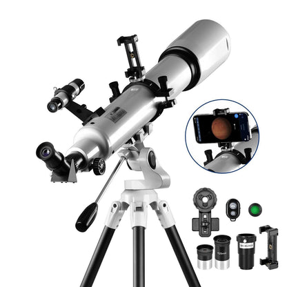 Cosmo Thrift 210x Magnification Telescope for Adults & Beginners – Star Tracking App & Pro-Level Design