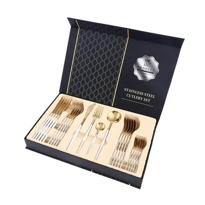 Cosmo Thrift 24 pieces Stainless Steel Flatware