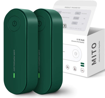 Cosmo Thrift Ultrasonic Pest Repeller Plug-In – Pack of 2 Indoor Mosquito & Insect Repellent Devices