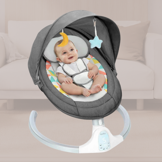 Cosmo Thrift Ultimate 2-in-1 Baby Swing and Rocker – Infant Soothing Chair for Naps & Play