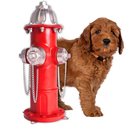 Cosmo Thrift Realistic Dog Fire Hydrant Outdoor Decor and Training Prop