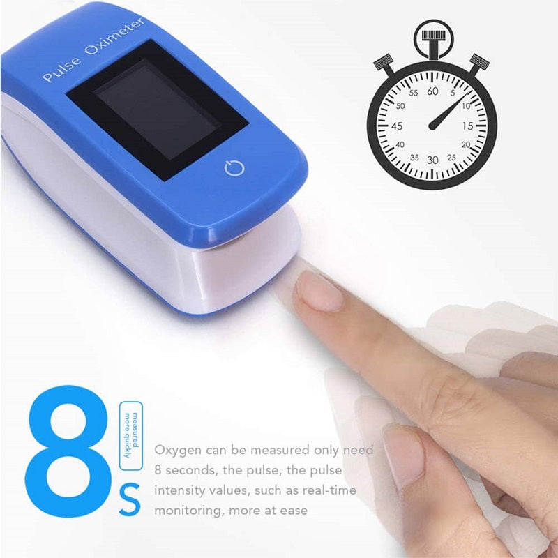 Cosmo Thrift Finger Blood Pressure Pulse Oximeter & Heart Rate Monitor