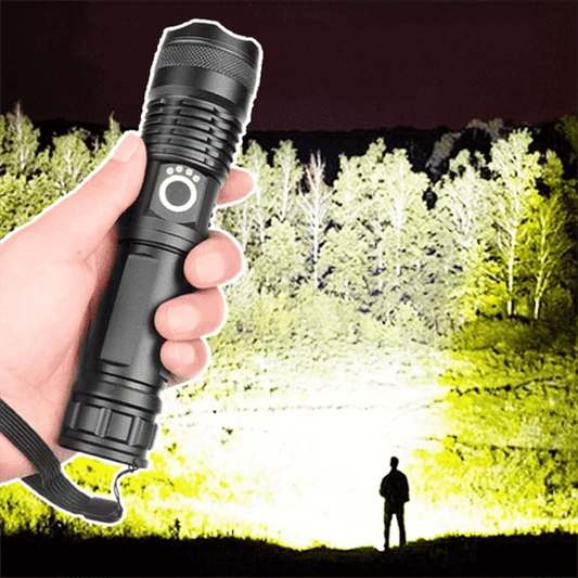 Cosmo Thrift Rechargeable Zoomable LED Flashlight