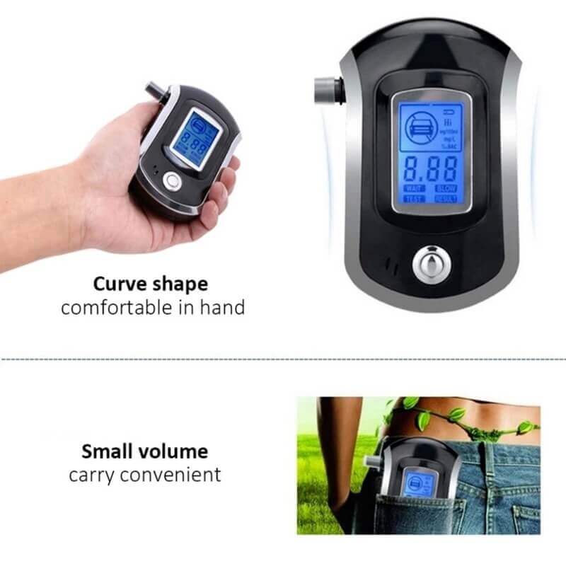 Cosmo Thrift Police-Grade Professional Alcohol Tester Breathalyzer
