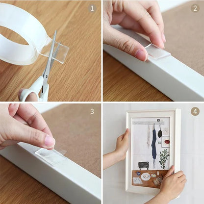 Cosmo Thrift Transparent Double Sided Grip Tape
