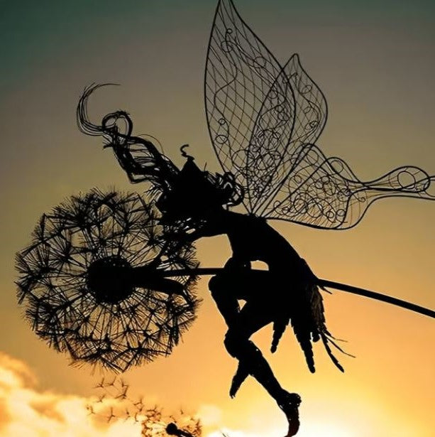 Cosmo Thrift Fairy Steel Garden Sculptures