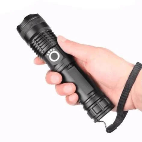 Cosmo Thrift Rechargeable Zoomable LED Flashlight
