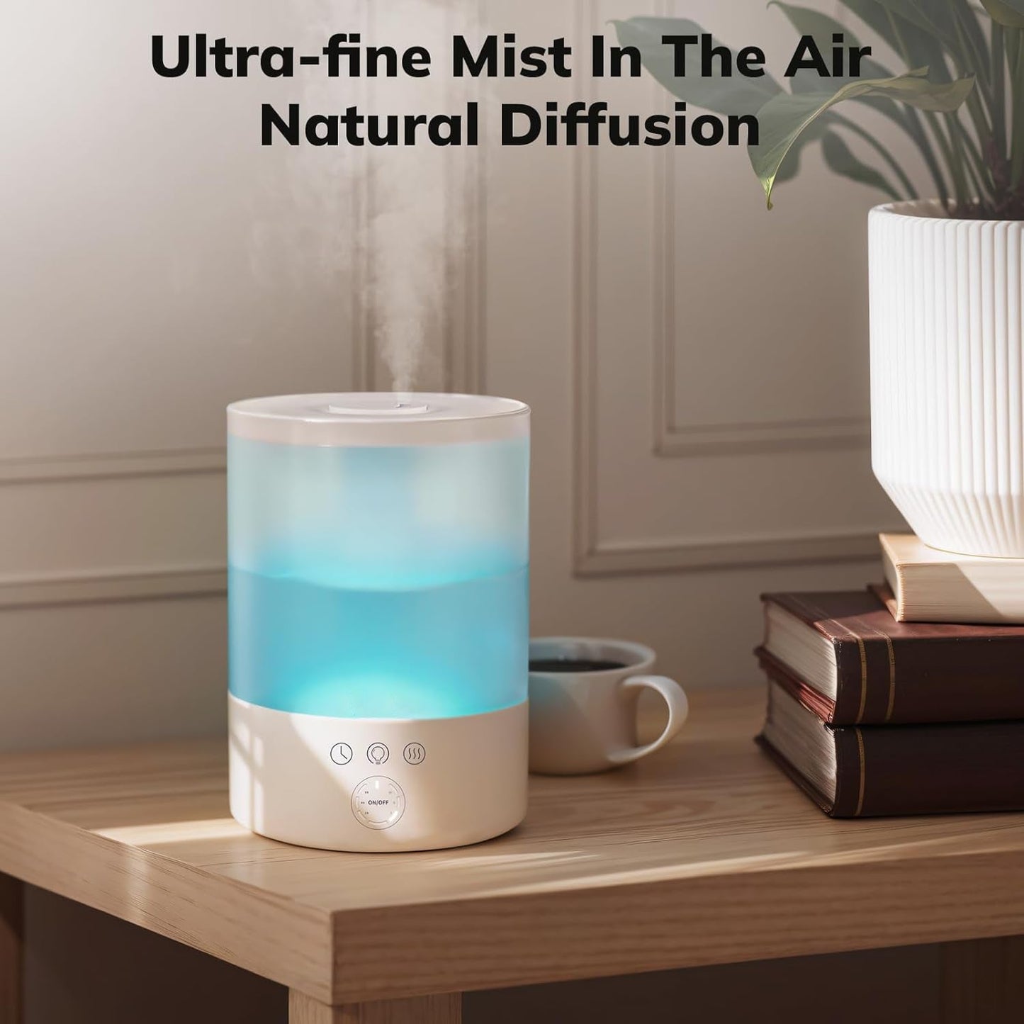 Cosmo Thrift Ultrasonic Cool Mist Humidifier – Large Room Air Humidifier