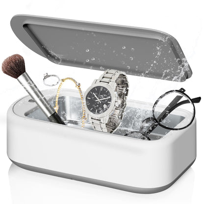 Cosmo Thrift Ultrasonic Jewelry Cleaner – Portable Sonic Cleaning Machine for Rings, Glasses & Watches