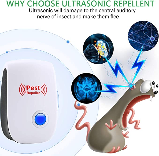 Cosmo Thrift Ultrasonic Rat Repeller – Plug-In Rodent Control Device for Home & Garage