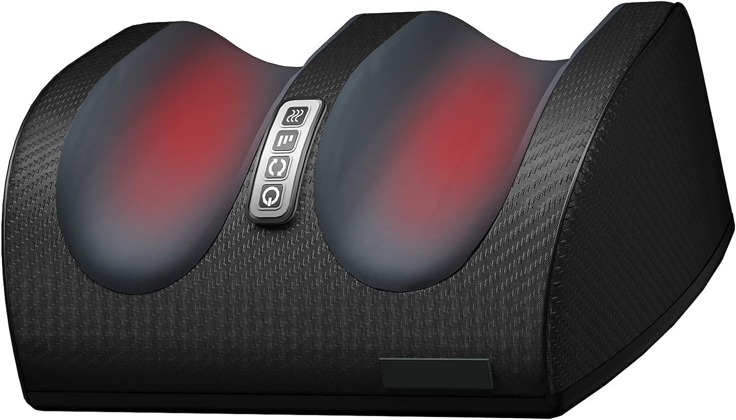 Cosmo Thrift Foot and Calf Massager with Heat – Shiatsu Kneading Roller for Circulation & Pain Relief