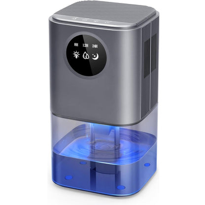 Cosmo Thrift Portable Dehumidifier for Bedroom/Bathroom – Quiet Damp Air Moisture Remover