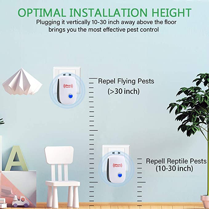 Cosmo Thrift Ultrasonic Rat Repeller – Plug-In Rodent Control Device for Home & Garage