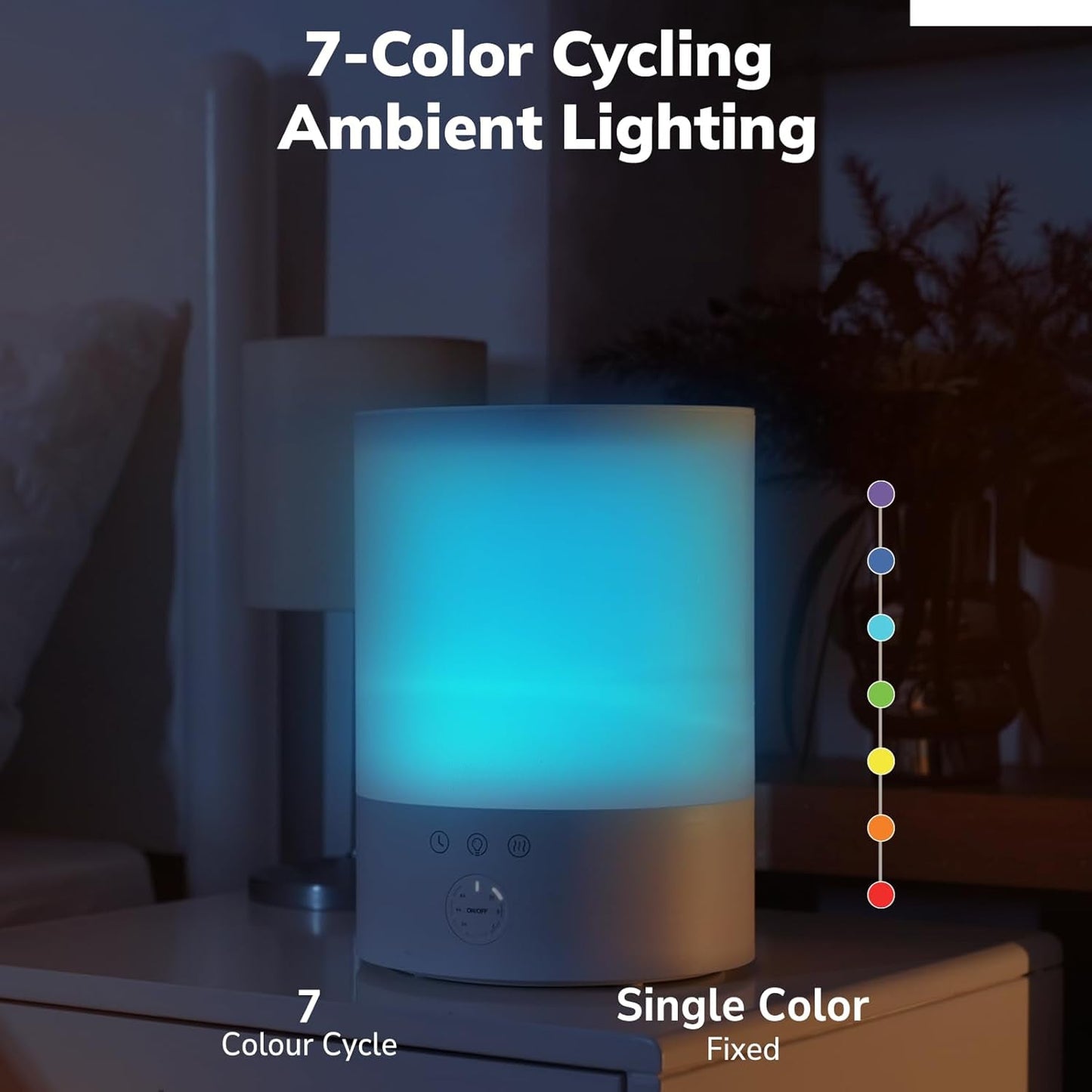Cosmo Thrift Ultrasonic Cool Mist Humidifier – Large Room Air Humidifier