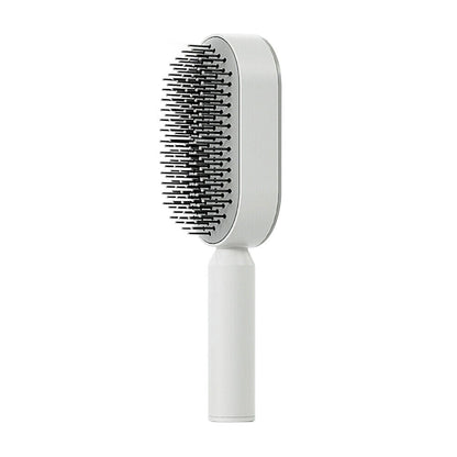 Cosmo Thrift Self-Cleaning Hair Brush – Detangling Brush for All Hair Types