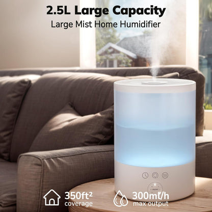Cosmo Thrift Ultrasonic Cool Mist Humidifier – Large Room Air Humidifier