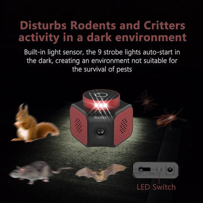 Cosmo Thrift Ultrasonic Indoor Rodent Repellent Plug-In – Safe Pest Control for Mice, Rats, Insects