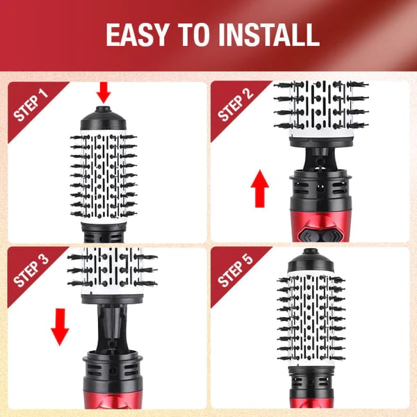 Cosmo Thrift 3-in-1 Rotating Hot Air Hair Styler and Dryer