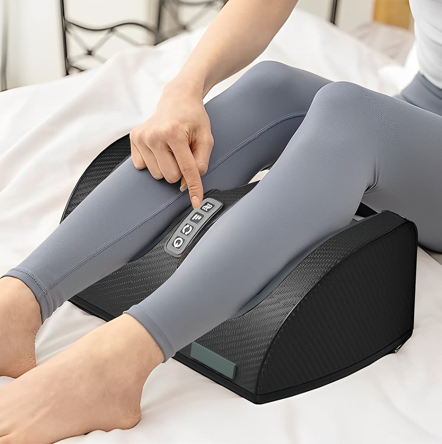 Cosmo Thrift Foot & Calf Massager with Kneading and Air Compression – Heat, Adjustable Intensity, Daily Relaxation