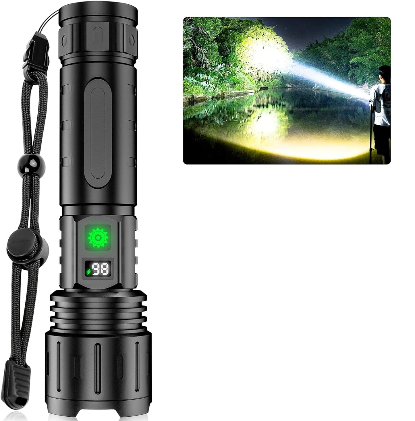 Cosmo Thrift Ultra-Bright Tactical Flashlight