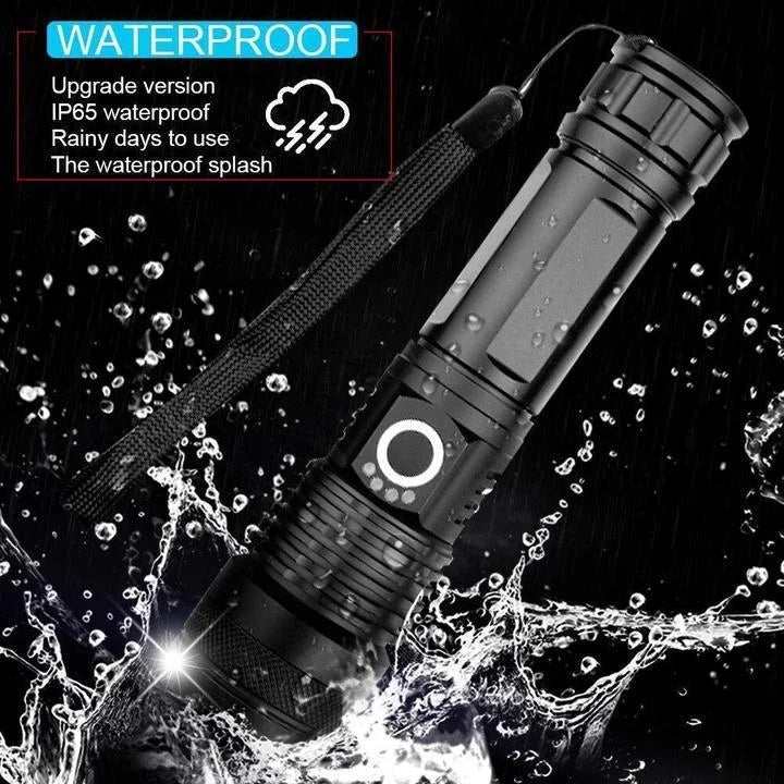 Cosmo Thrift Rechargeable Zoomable LED Flashlight