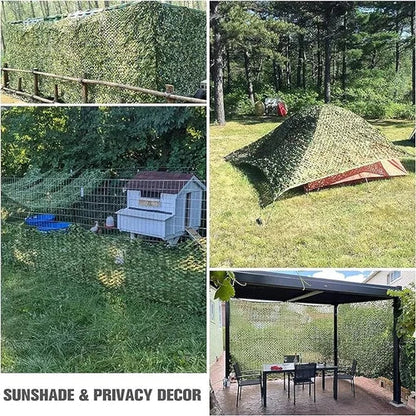 Cosmo Thrift Camouflage Sun-Protection Net for Garden or Camping