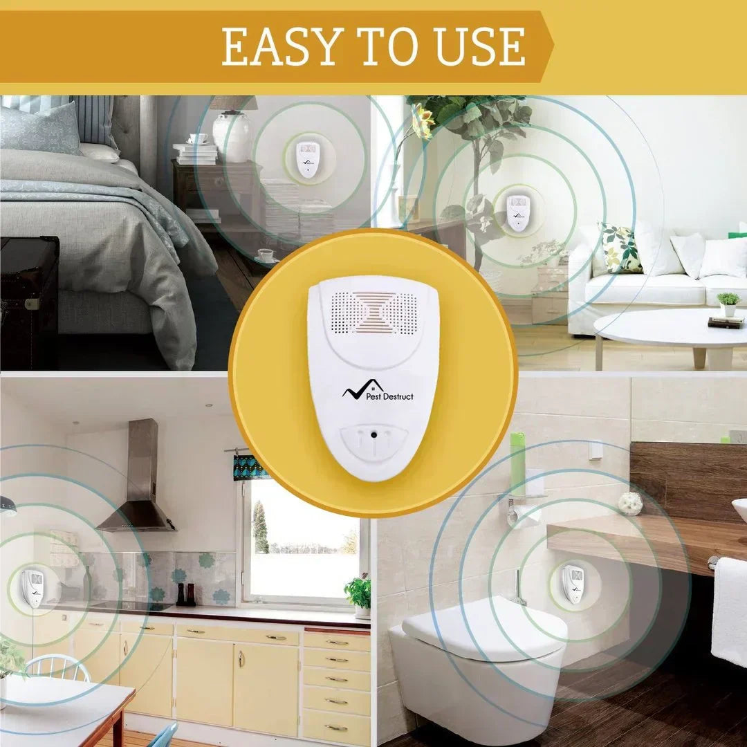 Cosmo Thrift Ultrasonic Bed Bug Repeller – Non-Toxic Plug-In Pest Control Device