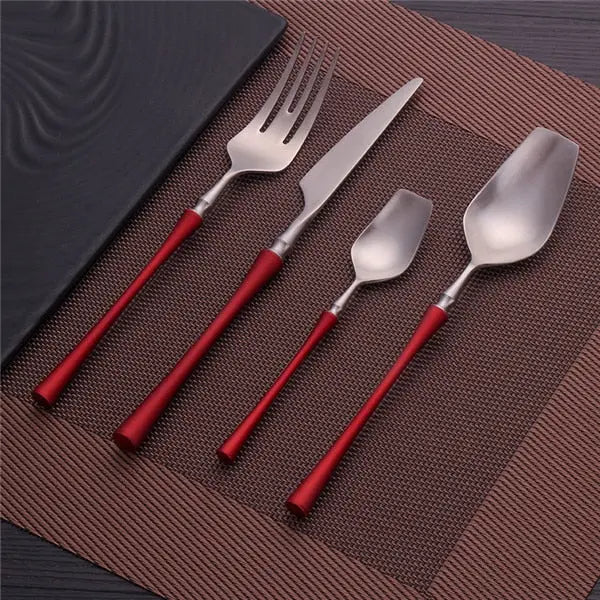 Cosmo Thrift Designer Stainless Steel Flatware – Premium Dining Cutlery Set