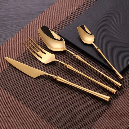 Cosmo Thrift Designer Stainless Steel Flatware – Premium Dining Cutlery Set