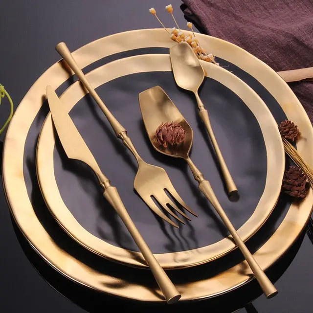 Cosmo Thrift Designer Stainless Steel Flatware – Premium Dining Cutlery Set