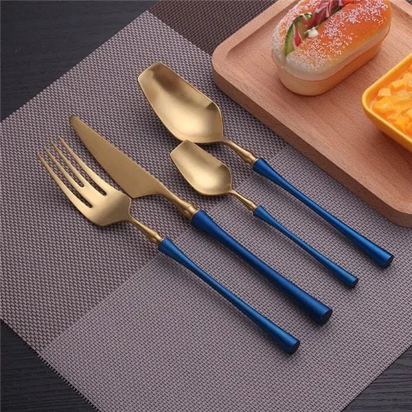 Cosmo Thrift Designer Stainless Steel Flatware – Premium Dining Cutlery Set