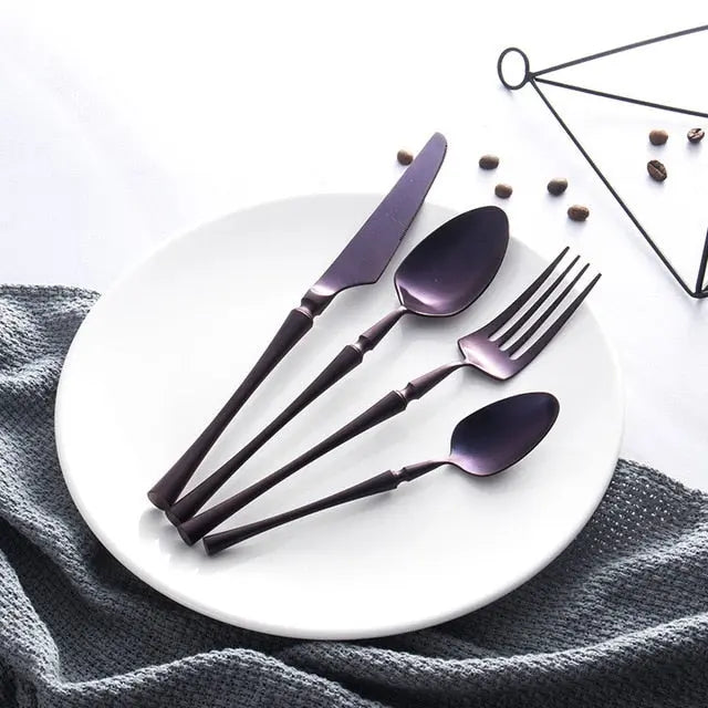 Cosmo Thrift Designer Stainless Steel Flatware – Premium Dining Cutlery Set