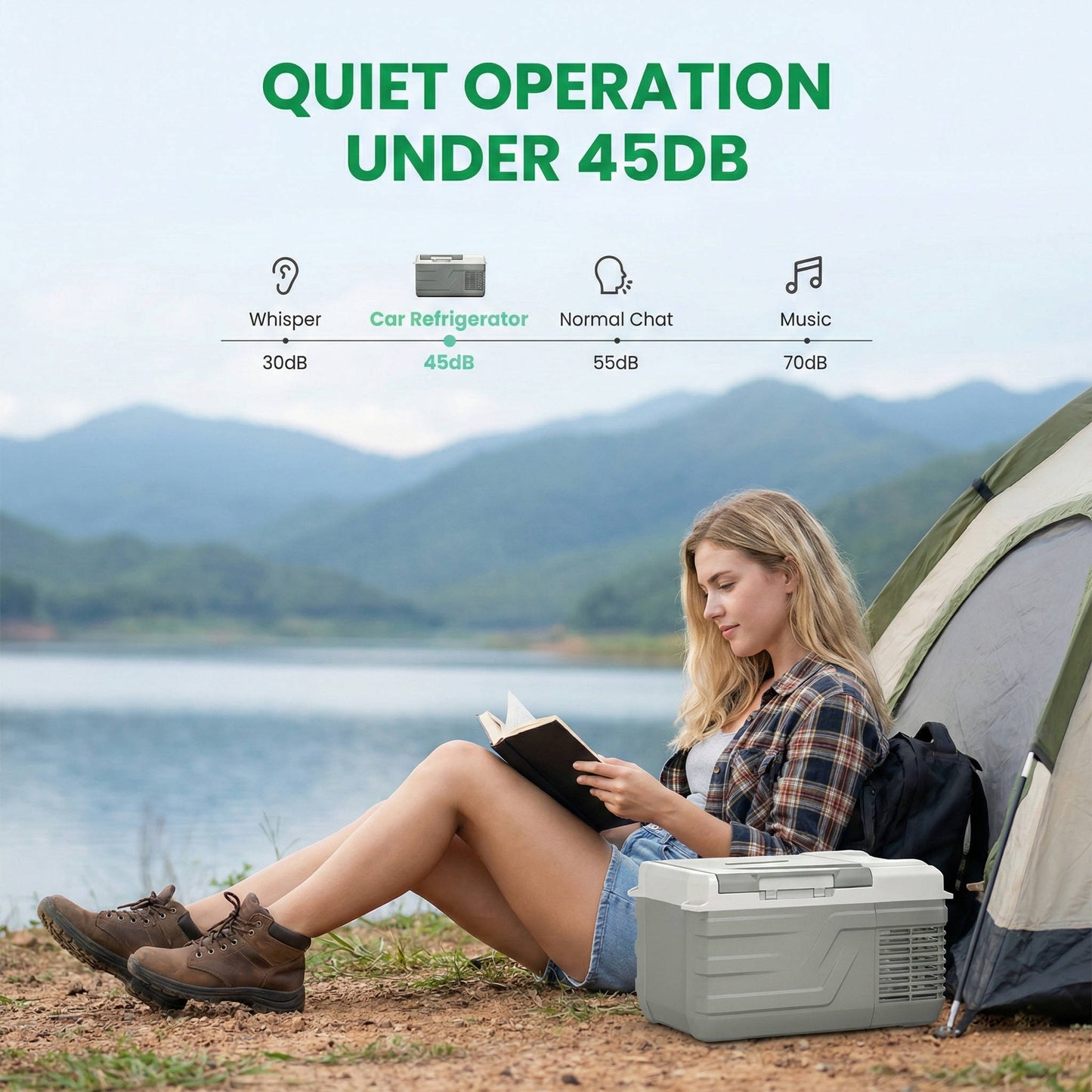 Cosmo Thrift Portable Refrigerator for Car