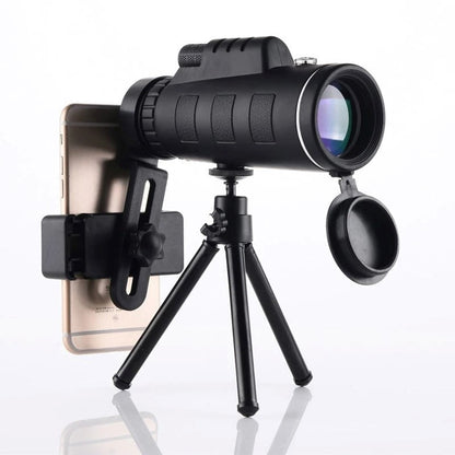 Cosmo Thrift 10X HD Monocular - High Power Monocular With Smartphone Holder & Tripod