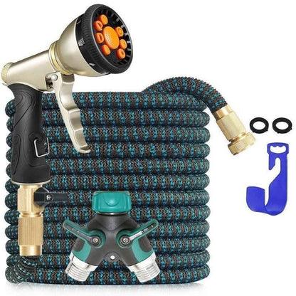 Cosmo Thrift Expandable Garden Hose – Flexible, Lightweight & Heavy-Duty with Spray Nozzle
