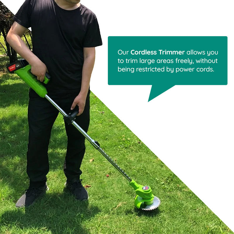 Cosmo Thrift Battery Operated Cordless Strimmer