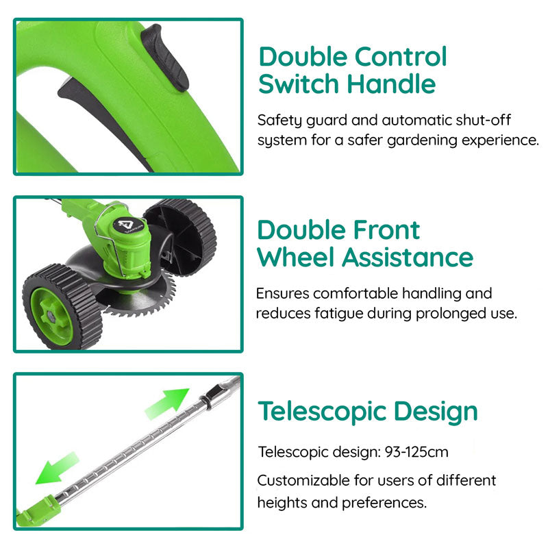 Cosmo Thrift Battery Operated Cordless Strimmer