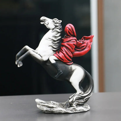 Cosmo Thrift Iconic Horse Sculpture - Bold Statement Home Decor