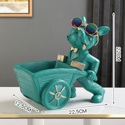 Cosmo Thrift Bulldog Builder Sculpture