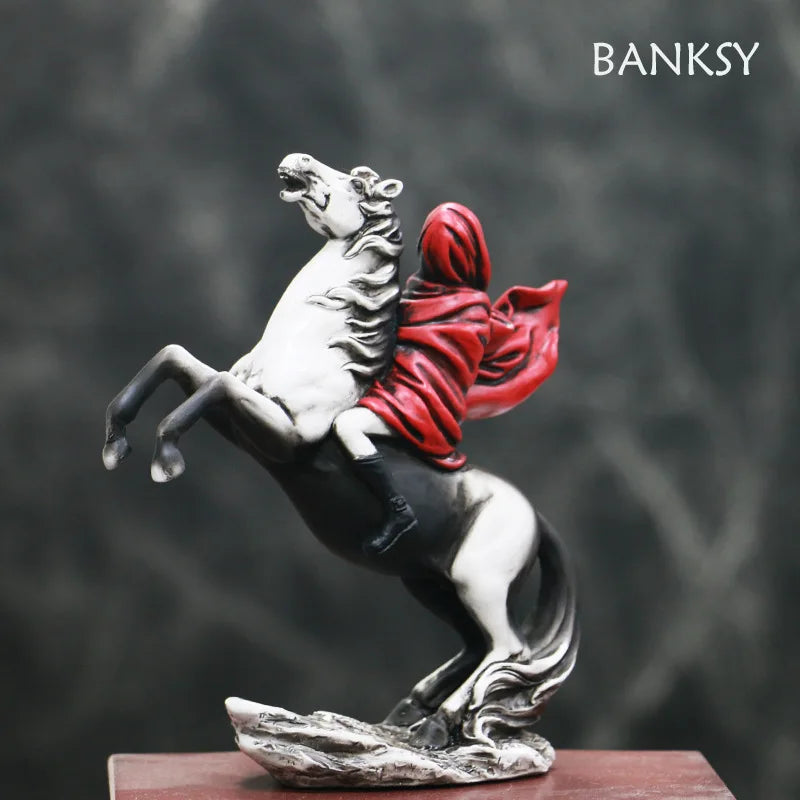 Cosmo Thrift Iconic Horse Sculpture - Bold Statement Home Decor