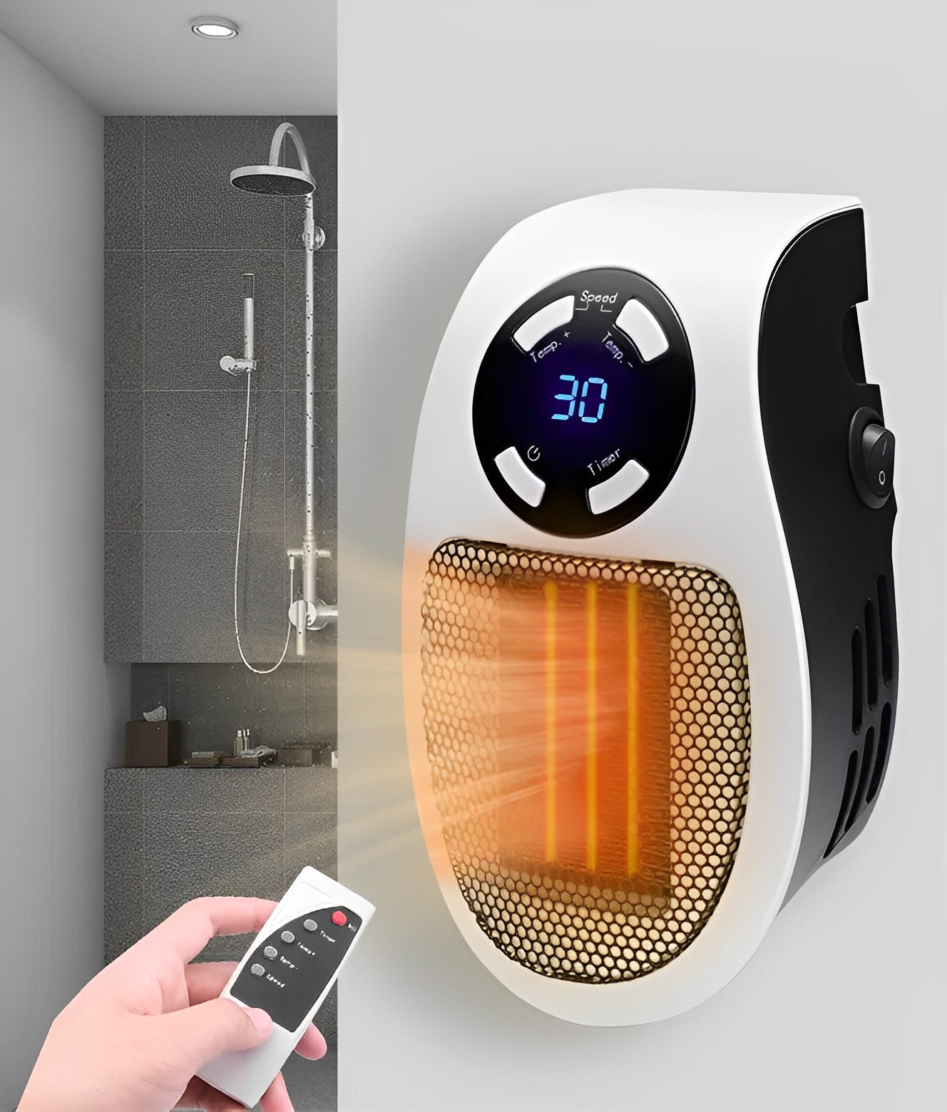 Cosmo Thrift Portable Electric Space Heater
