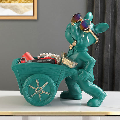 Cosmo Thrift Bulldog Builder Sculpture